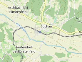 regionaler Händler auf Karte
