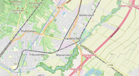 regionaler Händler auf Karte