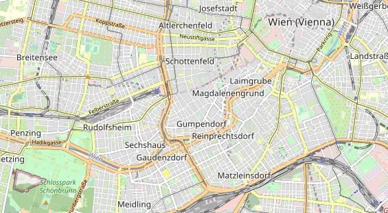 regionaler Händler auf Karte