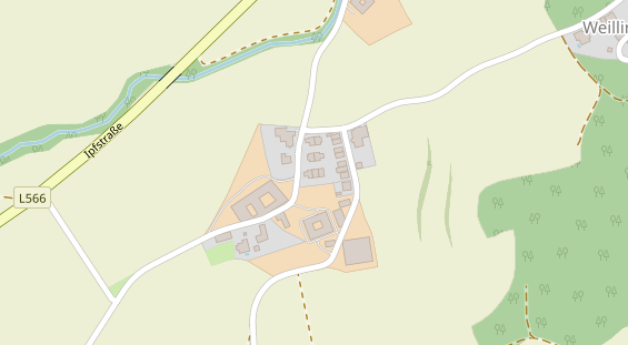 regionaler Dienstleister auf Satellitenbild