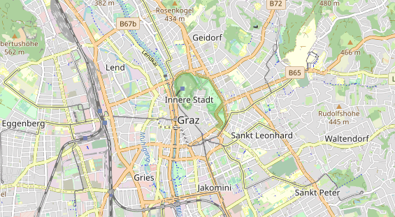 regionaler Händler auf Karte