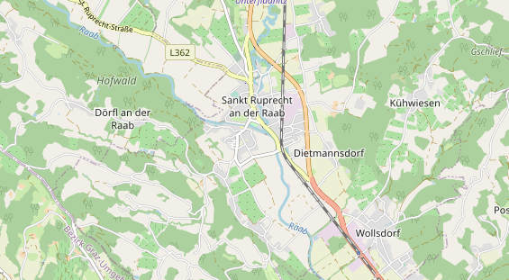 regionaler Händler auf Karte