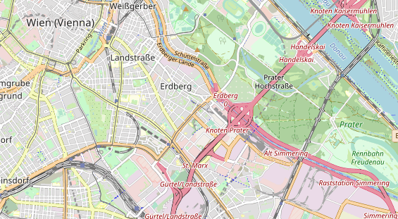 regionaler Händler auf Karte