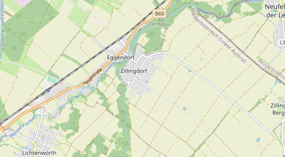 regionaler Händler auf Karte