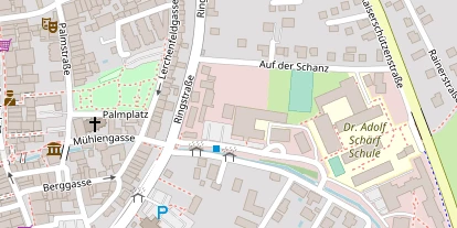 regionaler Produzent auf Satellitenbild