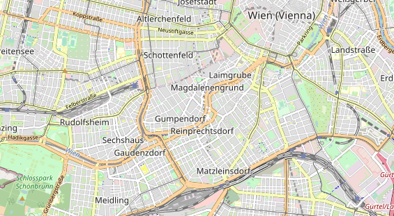 regionaler Händler auf Karte