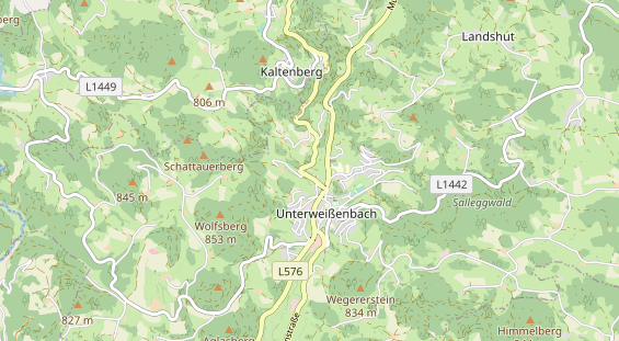 regionaler Händler auf Karte