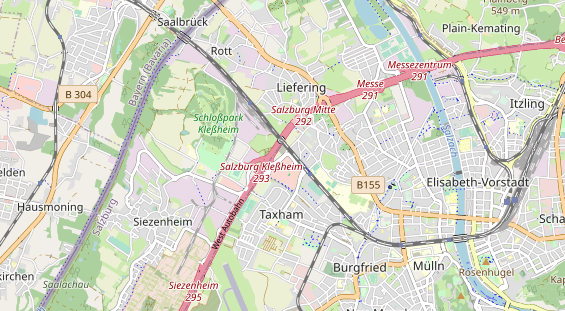 regionaler Dienstleister auf Karte