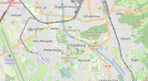 regionaler Dienstleister auf Karte