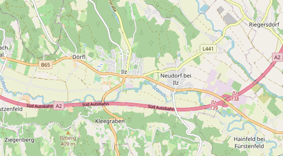 regionaler Händler auf Karte