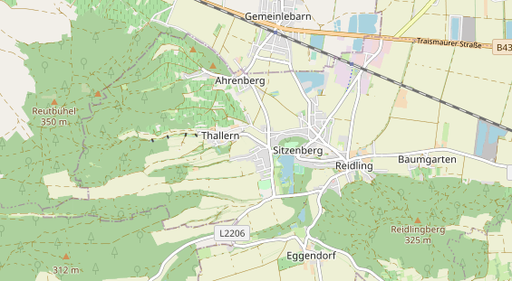 regionaler Händler auf Karte