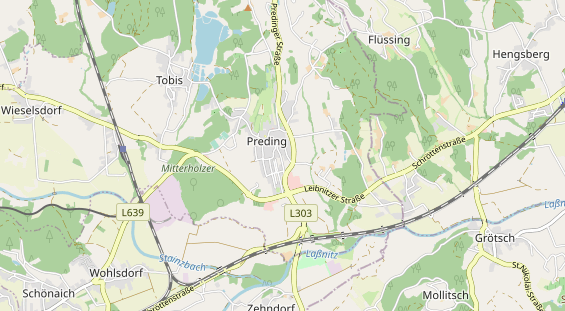 regionaler Händler auf Karte