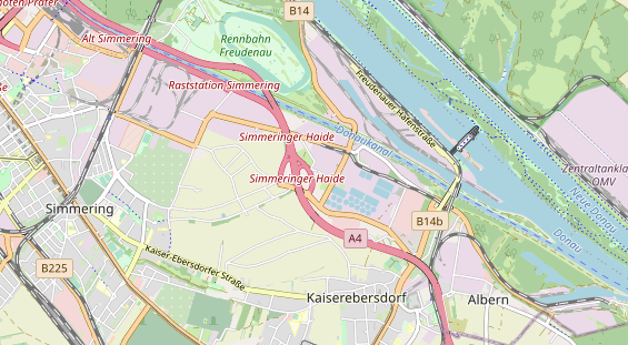 regionaler Händler auf Karte
