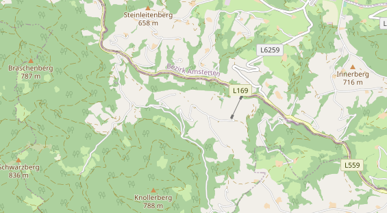 regionaler Produzent auf Karte