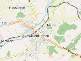 regionaler Händler auf Karte