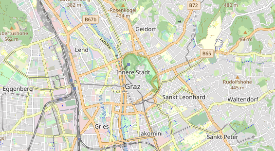 regionaler Händler auf Karte