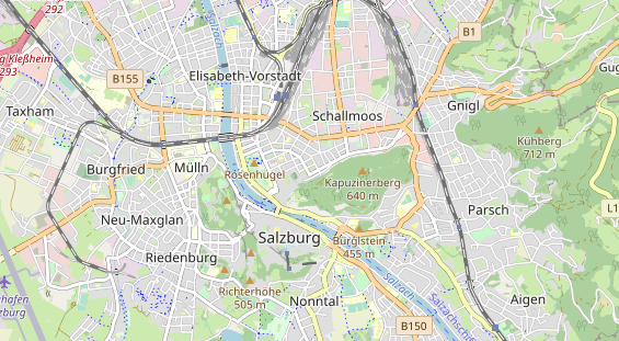 regionaler Händler auf Karte