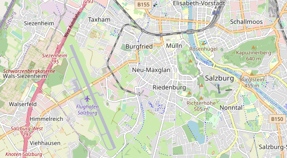 regionaler Händler auf Karte