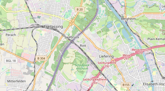 regionaler Händler auf Karte