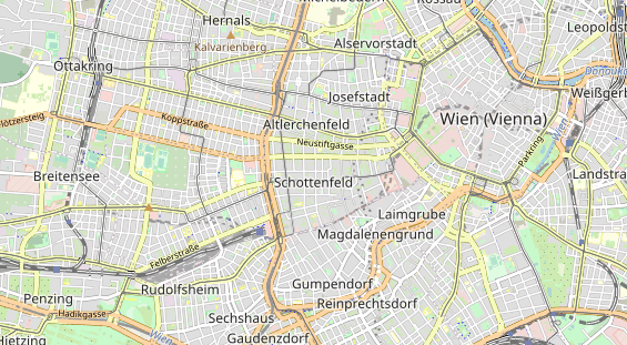 regionaler Händler auf Karte