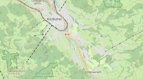 regionaler Dienstleister auf Karte