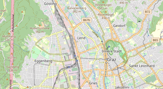 regionaler Dienstleister auf Karte