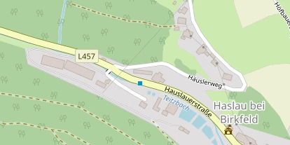 regionaler Händler auf Satellitenbild