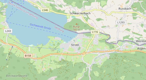 regionaler Händler auf Karte