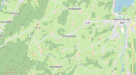 regionaler Händler auf Karte