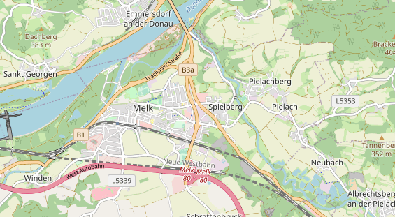 regionaler Dienstleister auf Karte