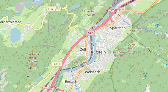 regionaler Händler auf Karte