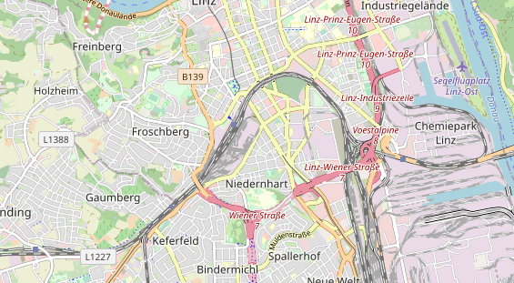 regionaler Händler auf Karte