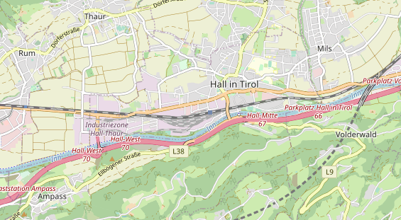 regionaler Händler auf Karte