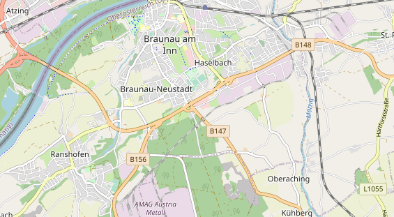 regionaler Händler auf Karte