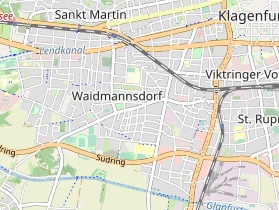regionaler Händler auf Karte