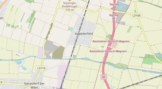 regionaler Händler auf Karte