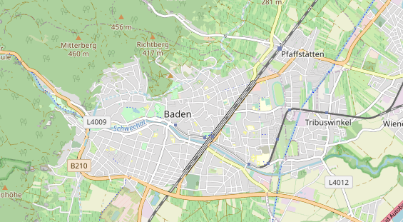 regionaler Händler auf Karte