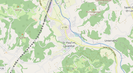 regionaler Händler auf Karte