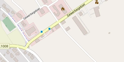 regionaler Händler auf Satellitenbild
