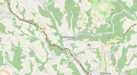 regionaler Händler auf Karte