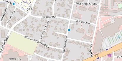 regionaler Händler auf Satellitenbild