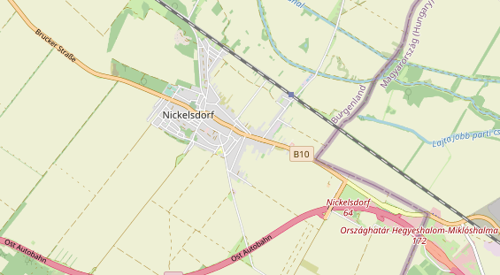 regionaler Händler auf Karte