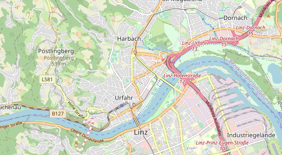 regionaler Händler auf Karte