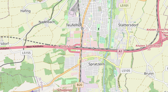 regionaler Händler auf Karte