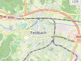 regionaler Händler auf Karte