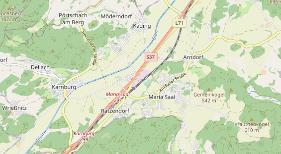 regionaler Händler auf Karte