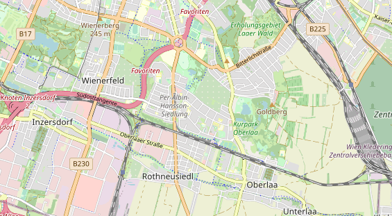 regionaler Dienstleister auf Karte