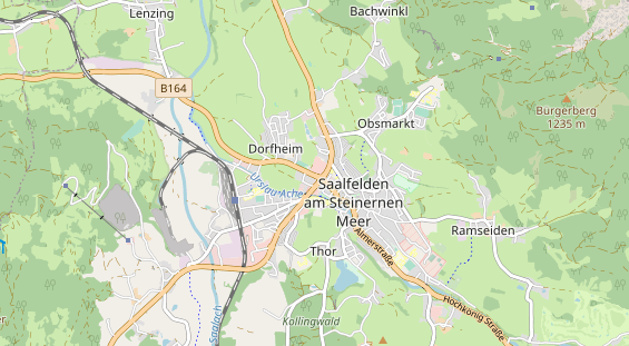 regionaler Dienstleister auf Karte