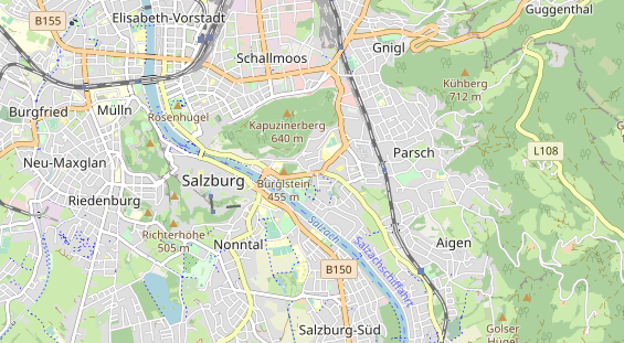 regionaler Händler auf Karte