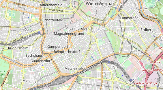 regionaler Händler auf Karte